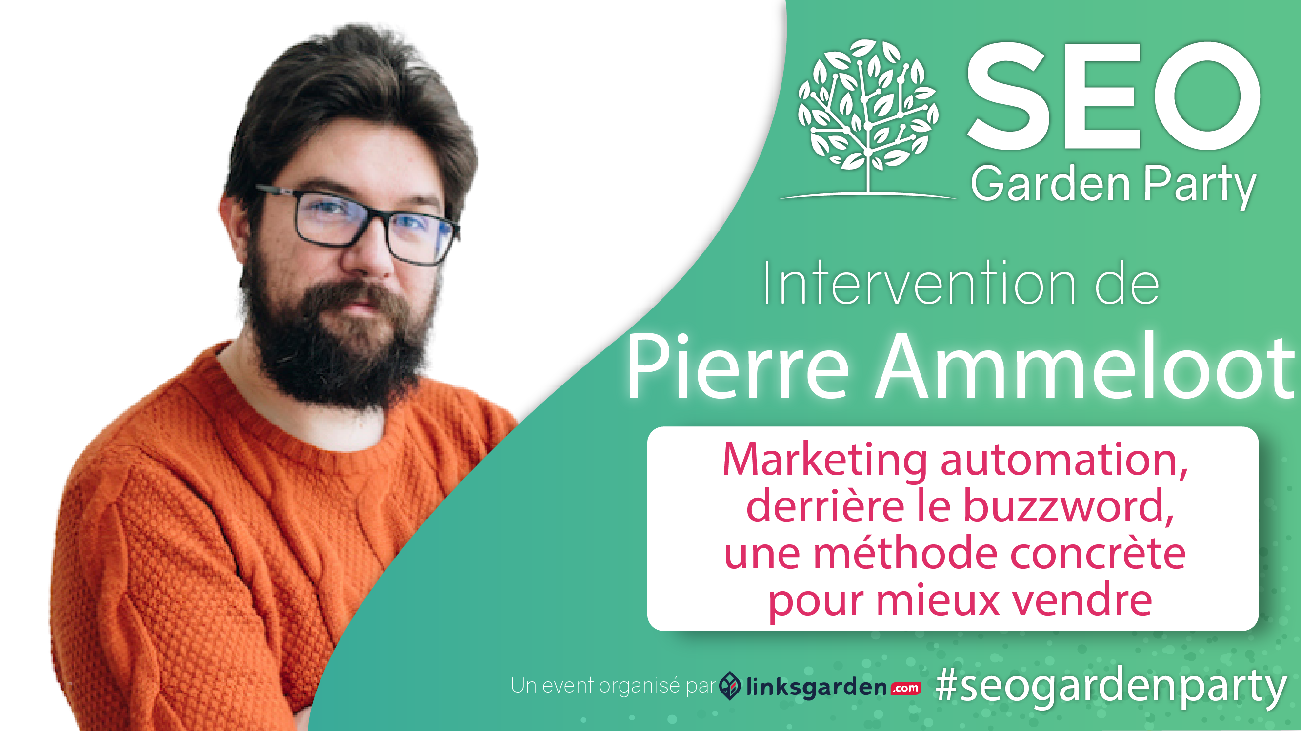 Pierre Ammeloot SEO Garden Party janvier 2021